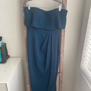 Dark Teal Cocktail Dress